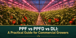 PPF vs PPFD vs DLI